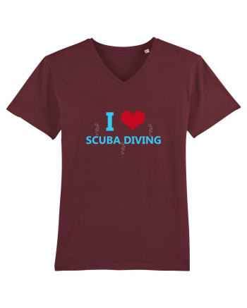 SCUBA DIVING Burgundy