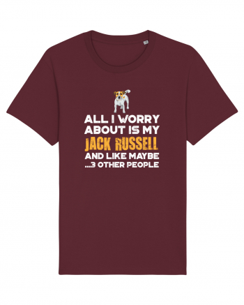 JACK RUSSELL Burgundy