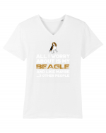 BEAGLE Tricou mânecă scurtă guler V Bărbat Presenter