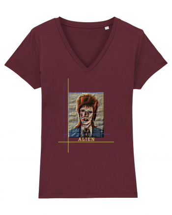 Bowie 'Alien' Burgundy