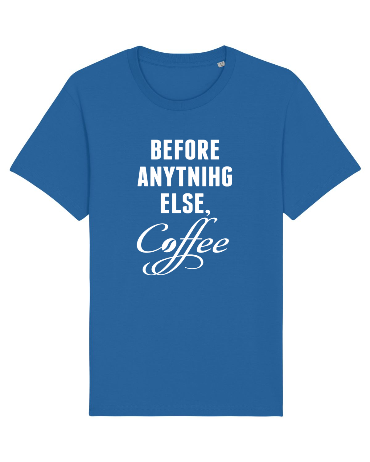 Tricou mânecă scurtă Unisex Rocker Royal Blue