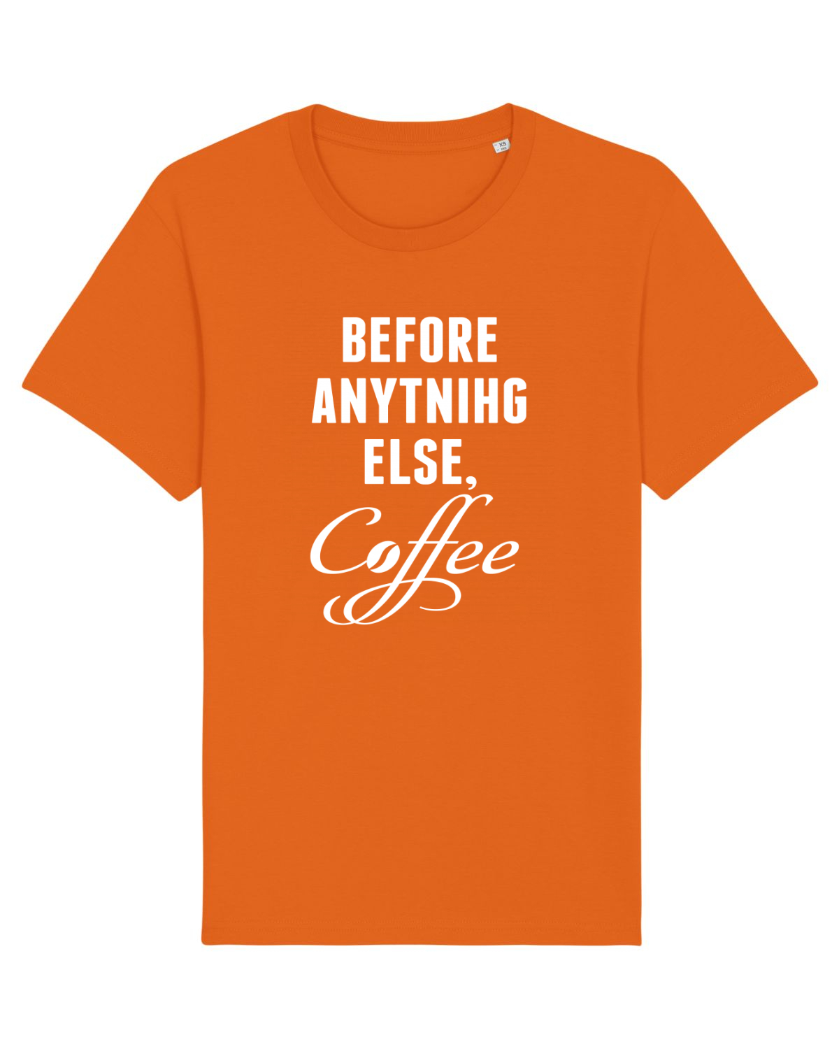 Tricou mânecă scurtă Unisex Rocker Bright Orange