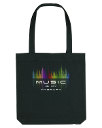 Music is my therapy Sacoșă textilă