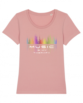 Music is my therapy Canyon Pink