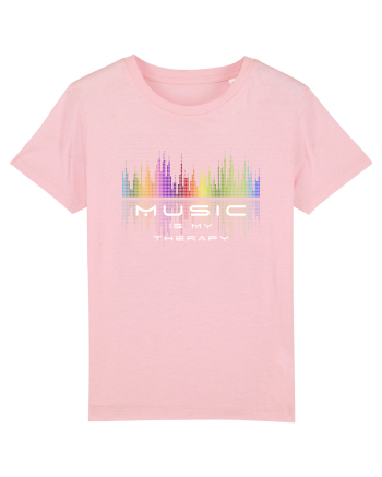 Music is my therapy Cotton Pink