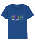 Music is my therapy Tricou mânecă scurtă  Copii Mini Creator