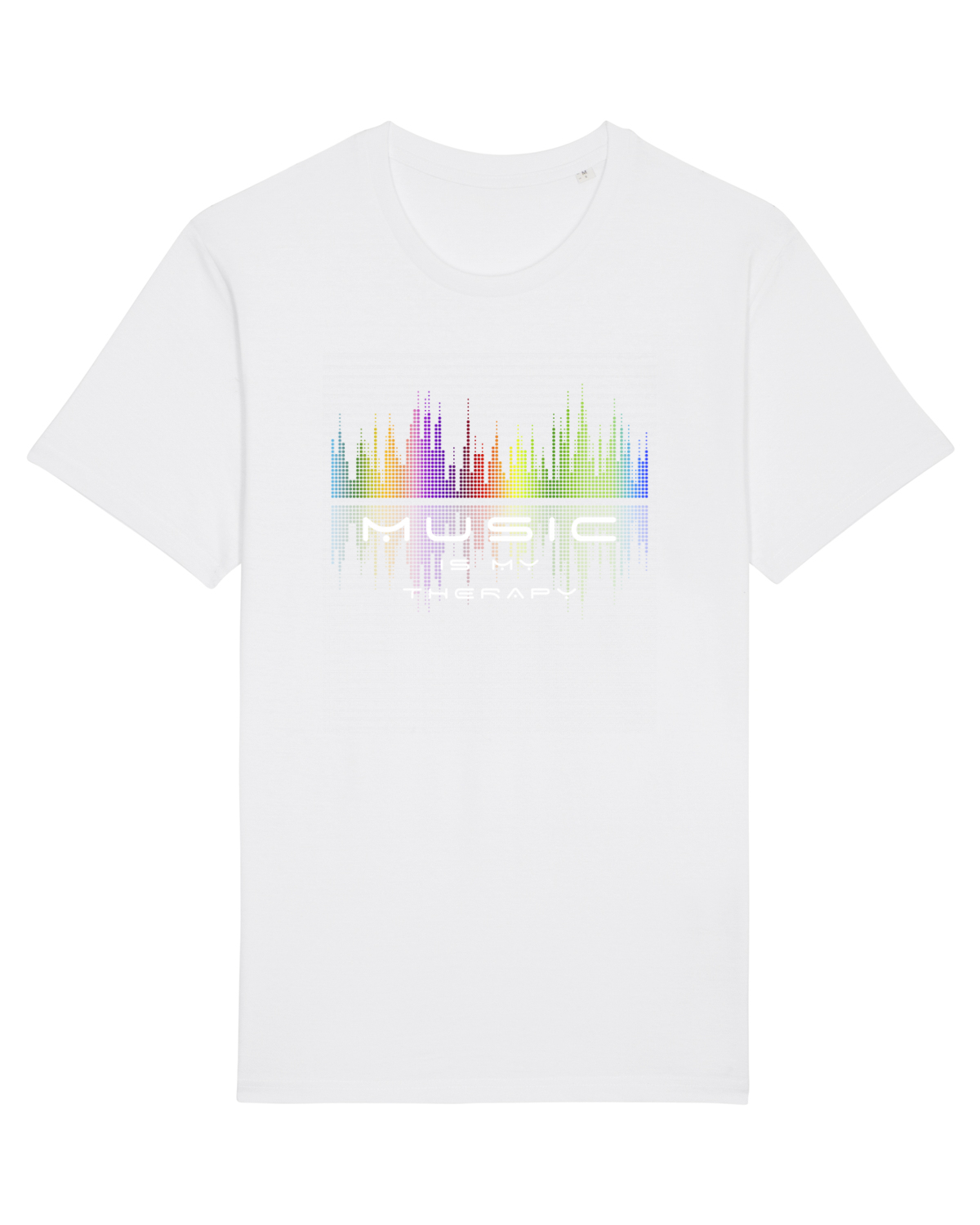 Tricou mânecă scurtă Unisex Rocker White