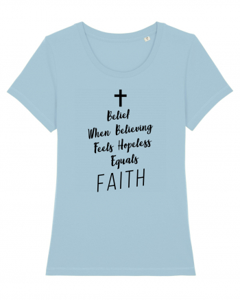 FAITH Sky Blue