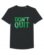 Don't Quit Tricou mânecă scurtă guler larg Bărbat Skater