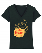 Dream Tricou mânecă scurtă guler V Damă Evoker