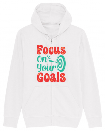 Focus On Your Goals White