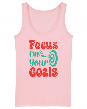 Focus On Your Goals Cotton Pink