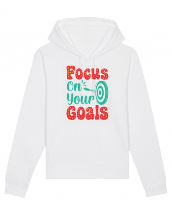 Focus On Your Goals White