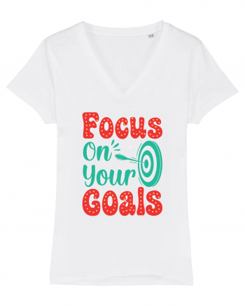 Focus On Your Goals White