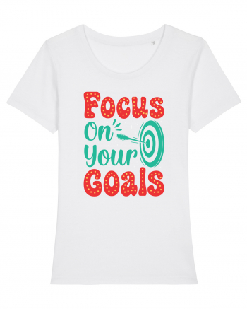 Focus On Your Goals White