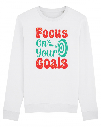 Focus On Your Goals White