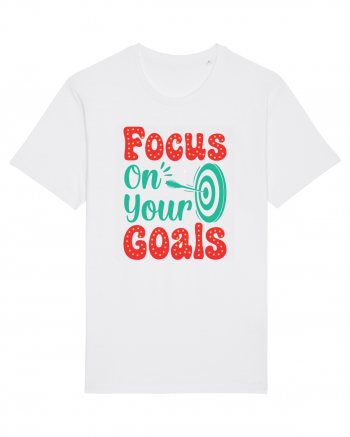 Focus On Your Goals White