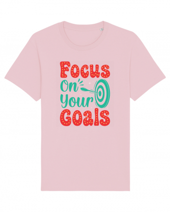 Focus On Your Goals Cotton Pink