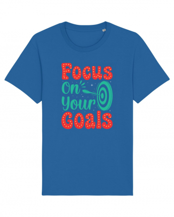 Focus On Your Goals Royal Blue