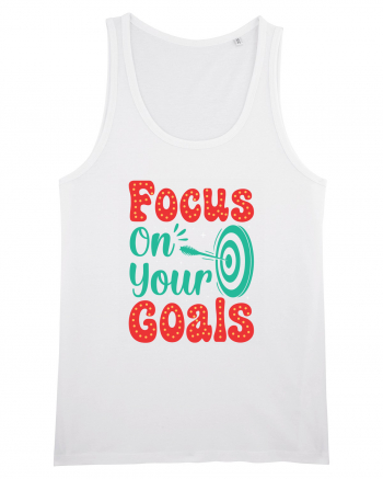 Focus On Your Goals White