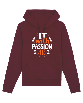 It With Passion All Burgundy