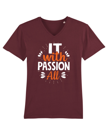 It With Passion All Burgundy