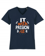 It With Passion All Tricou mânecă scurtă guler V Bărbat Presenter