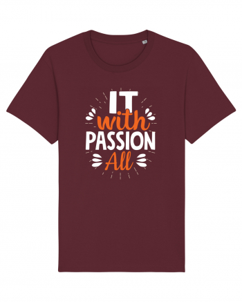 It With Passion All Burgundy