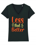 Less But Better Tricou mânecă scurtă guler V Damă Evoker