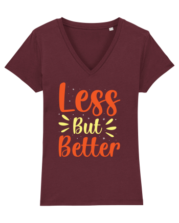Less But Better Burgundy