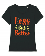 Less But Better Tricou mânecă scurtă guler larg fitted Damă Expresser