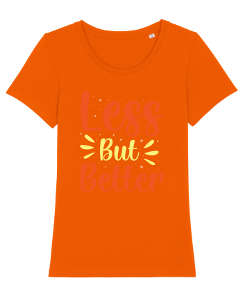 Less But Better Bright Orange