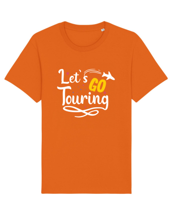 Let's Go Touring Bright Orange