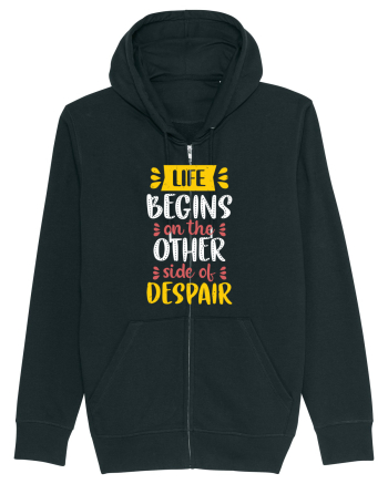 Life Begins On The Other Side Of Despair Black