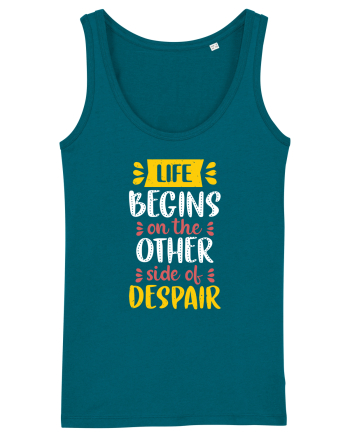 Life Begins On The Other Side Of Despair Ocean Depth