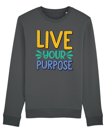 Live Your Purpose Anthracite