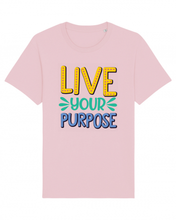Live Your Purpose Cotton Pink