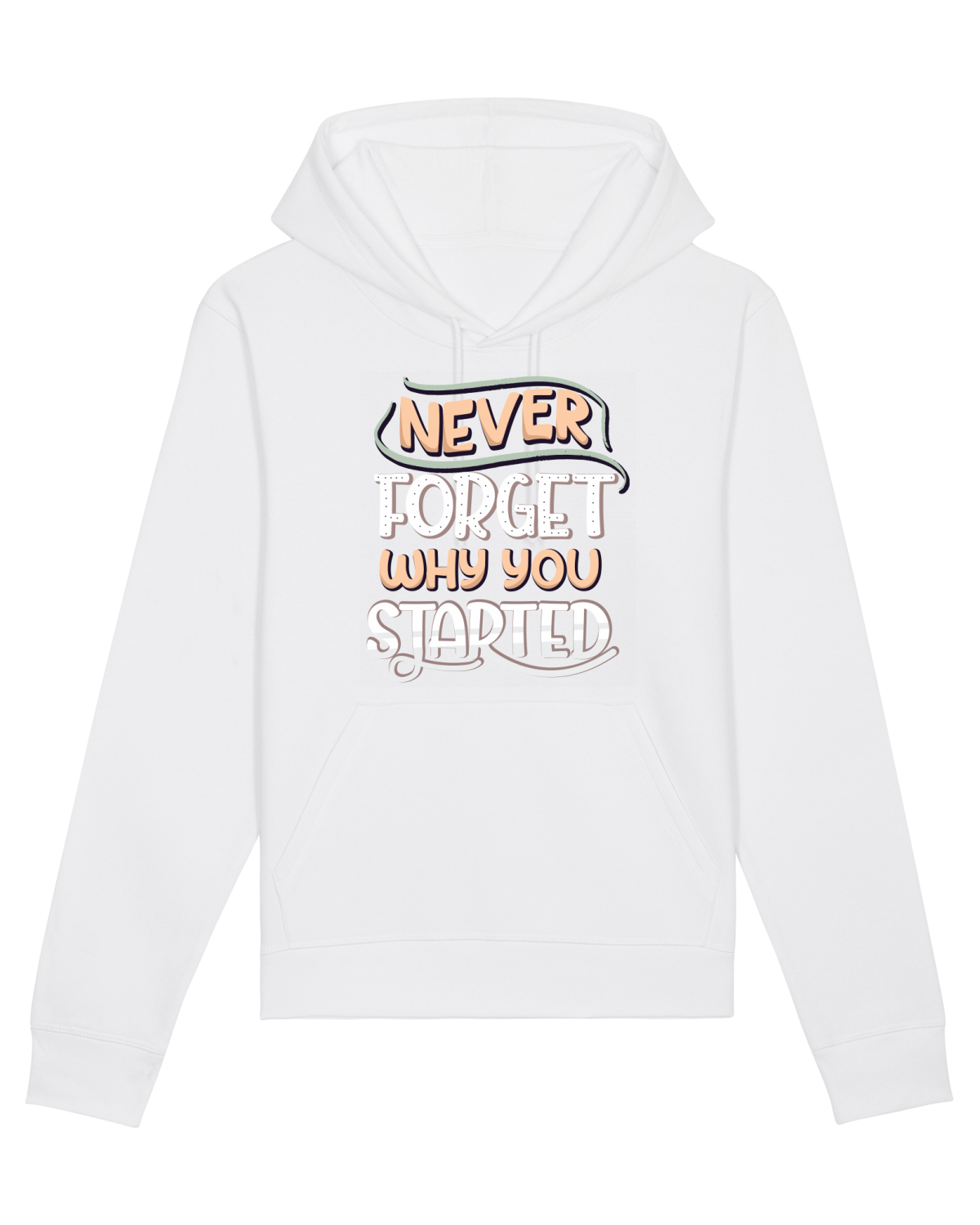 Hanorac Unisex Drummer White