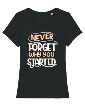 Never Forget Why You Started Black