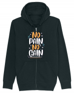 No Pain No Gain Hanorac cu fermoar Unisex Connector