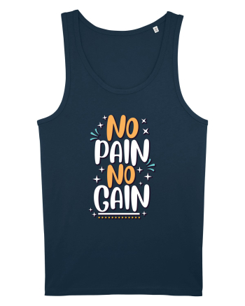 No Pain No Gain Navy
