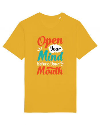 Open Your Mind Before Your Mouth Spectra Yellow