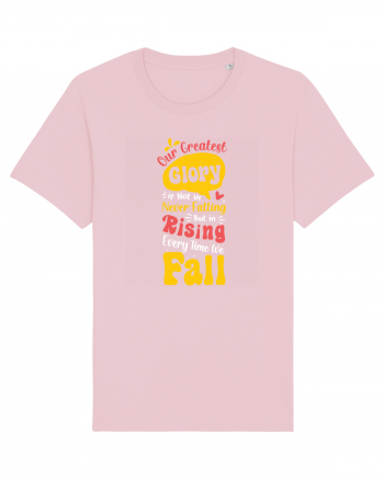 Rising Every Time We Fall Cotton Pink