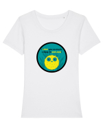 Balloon Fish - Explode Tricou mânecă scurtă guler larg fitted Damă Expresser