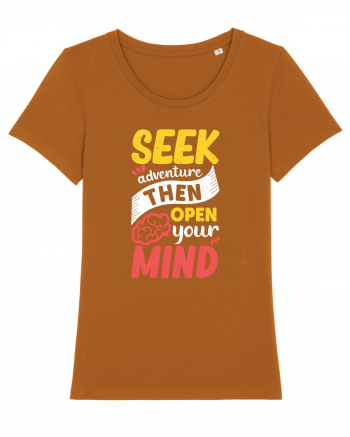 Seek Adventure Then Open Your Mind Roasted Orange