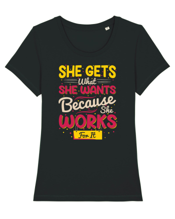 She Gets What She Wants Black
