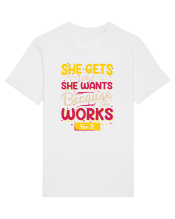 She Gets What She Wants White