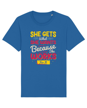 She Gets What She Wants Royal Blue