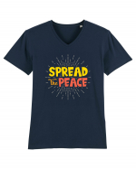 Spread The Peace Tricou mânecă scurtă guler V Bărbat Presenter
