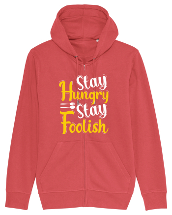 Stay Hungry Stay Foolish Carmine Red